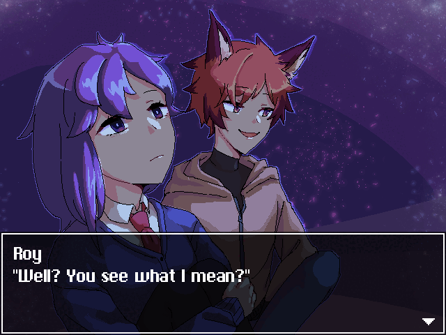 Independent study unit – Mock screenshot for an RPGMaker game. [project info]